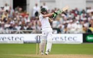 NOTTINGHAM, ENGLAND - JULY 16:  South Africa batsman Faf du Plessis hits out during day three of the  2nd Investec Test match between England and South Africa at Trent Bridge on July 16, 2017 in Nottingham, England.  (Photo by Stu Forster/Getty Images)